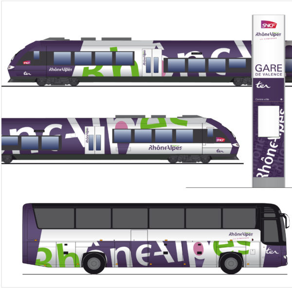 Identité visuelle TER