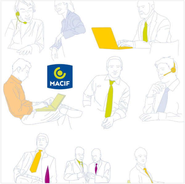 Illustrations Corporate Macif
