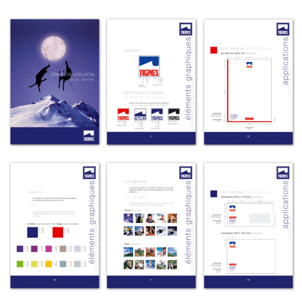 charte graphique Tignes