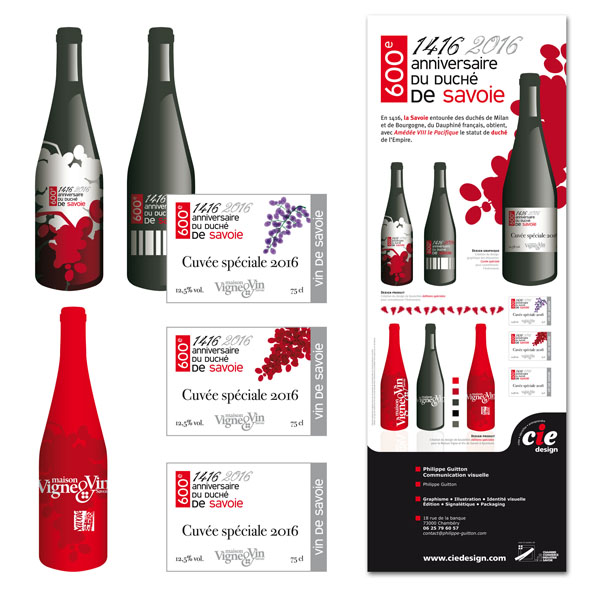 Design Graphique Vin