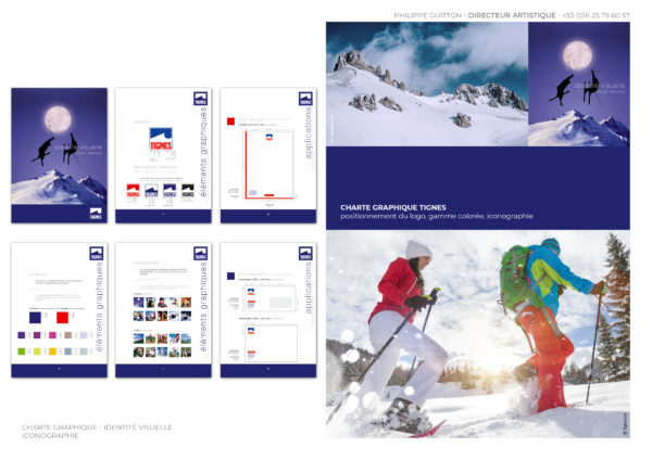 Charte graphique pour Tignes