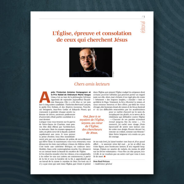 Nouvelle revue de la Communauté saint Martin